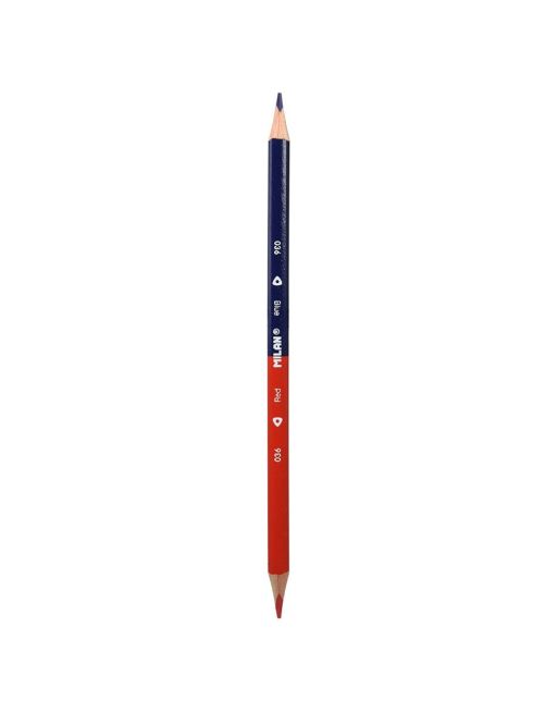 lapiz bicolor azul rojo triangular lapiz bicolor azul rojo triangular