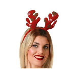 diadema reno roja