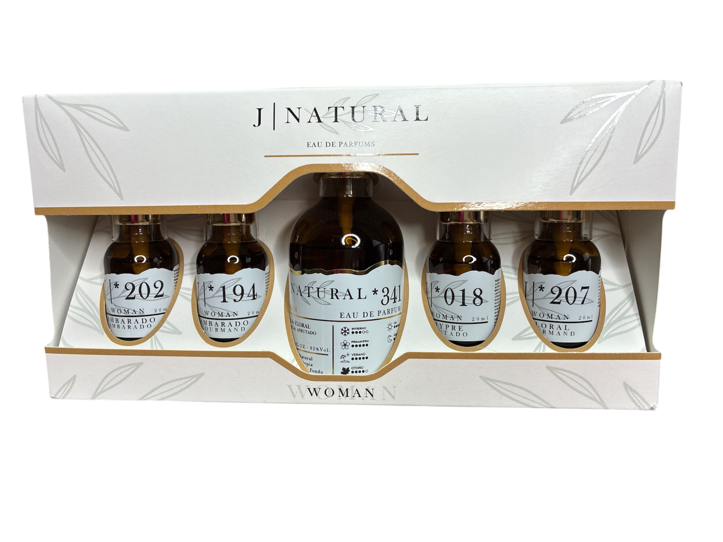 estuche perfume jnatural woman estuche perfume jnatural woman