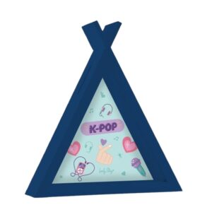 llavero k pop rosa pastel