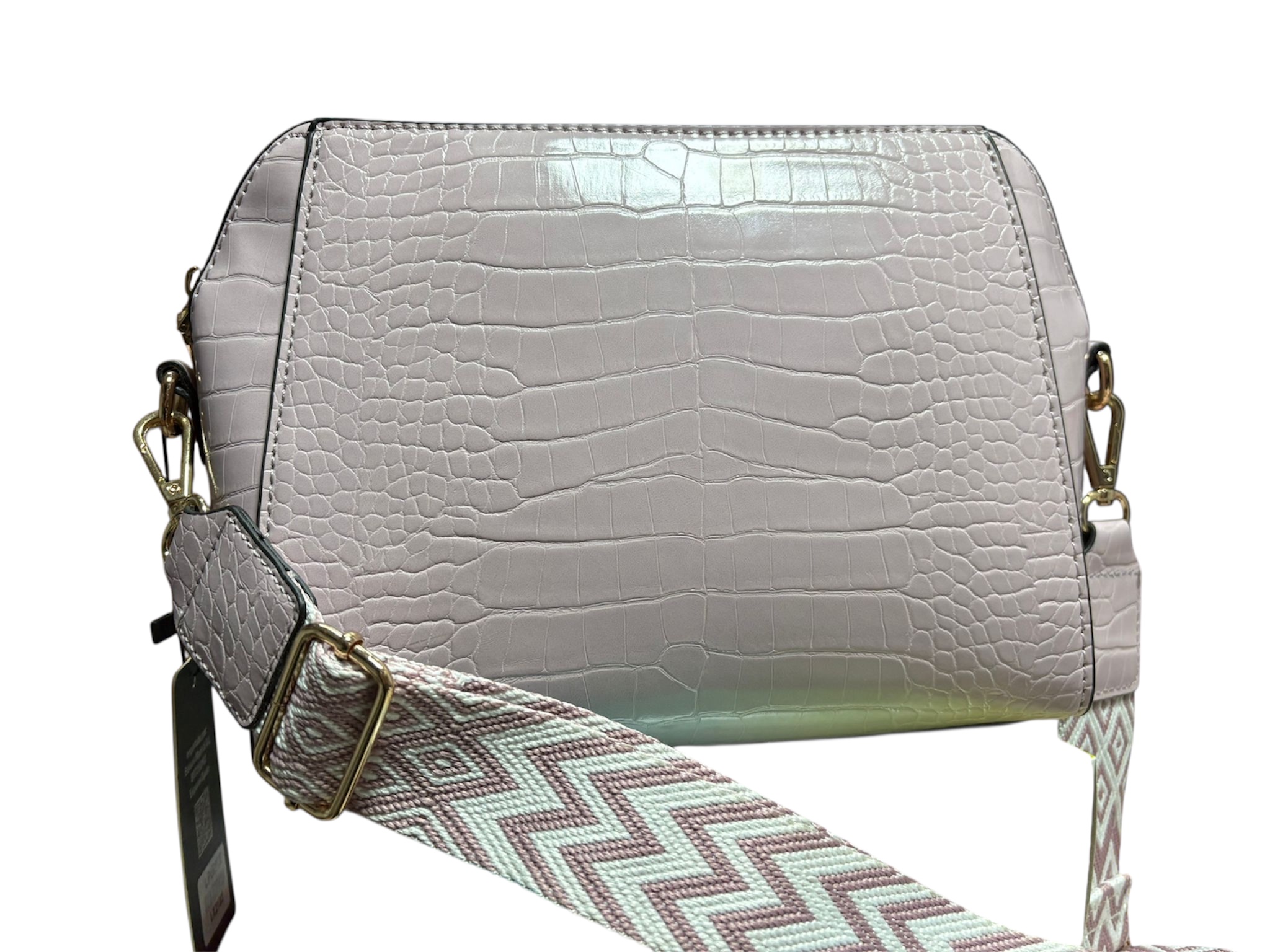 bolso texturizado con correa ajustable bolso texturizado con correa ajustable