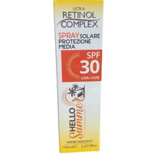 acqua super bronceadora retinol complex